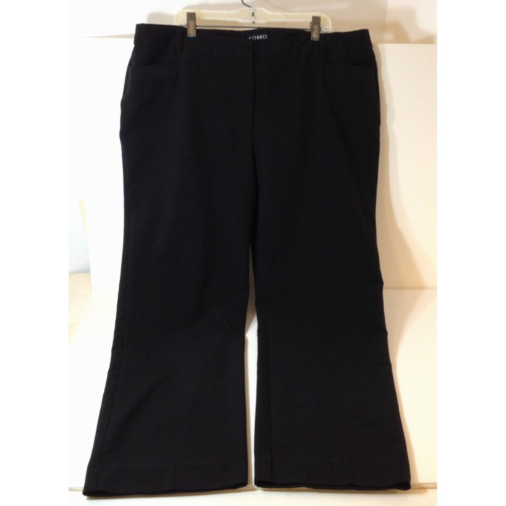 Vintage SOHO Apparel Ltd Women’s size 14 Black Dress Pants Classic Fit